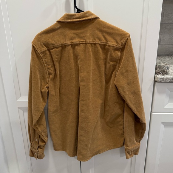 Arizona Jean Co corduroy tan button up shirt - Picture 2 of 4